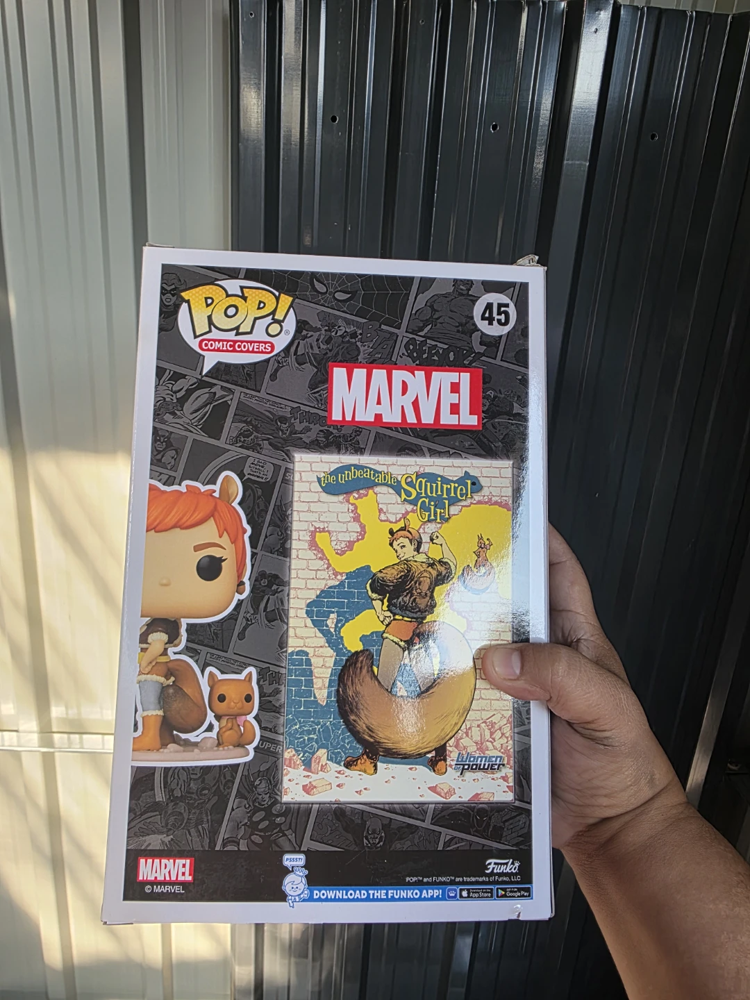Funko Pop! Marvel The Unbeatable Squirrel Girl #45 Comic Covers