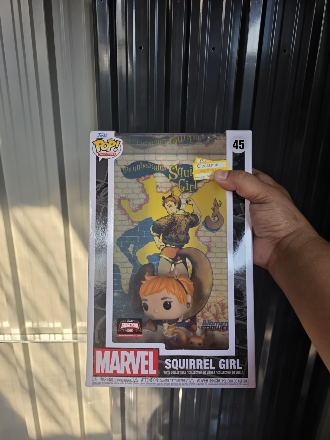 Funko Pop! Marvel The Unbeatable Squirrel Girl #45 Comic Covers - photo 2