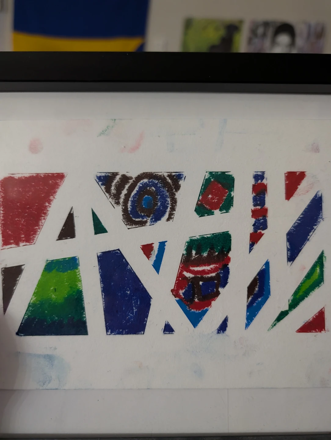 Framed Abstract Art Print