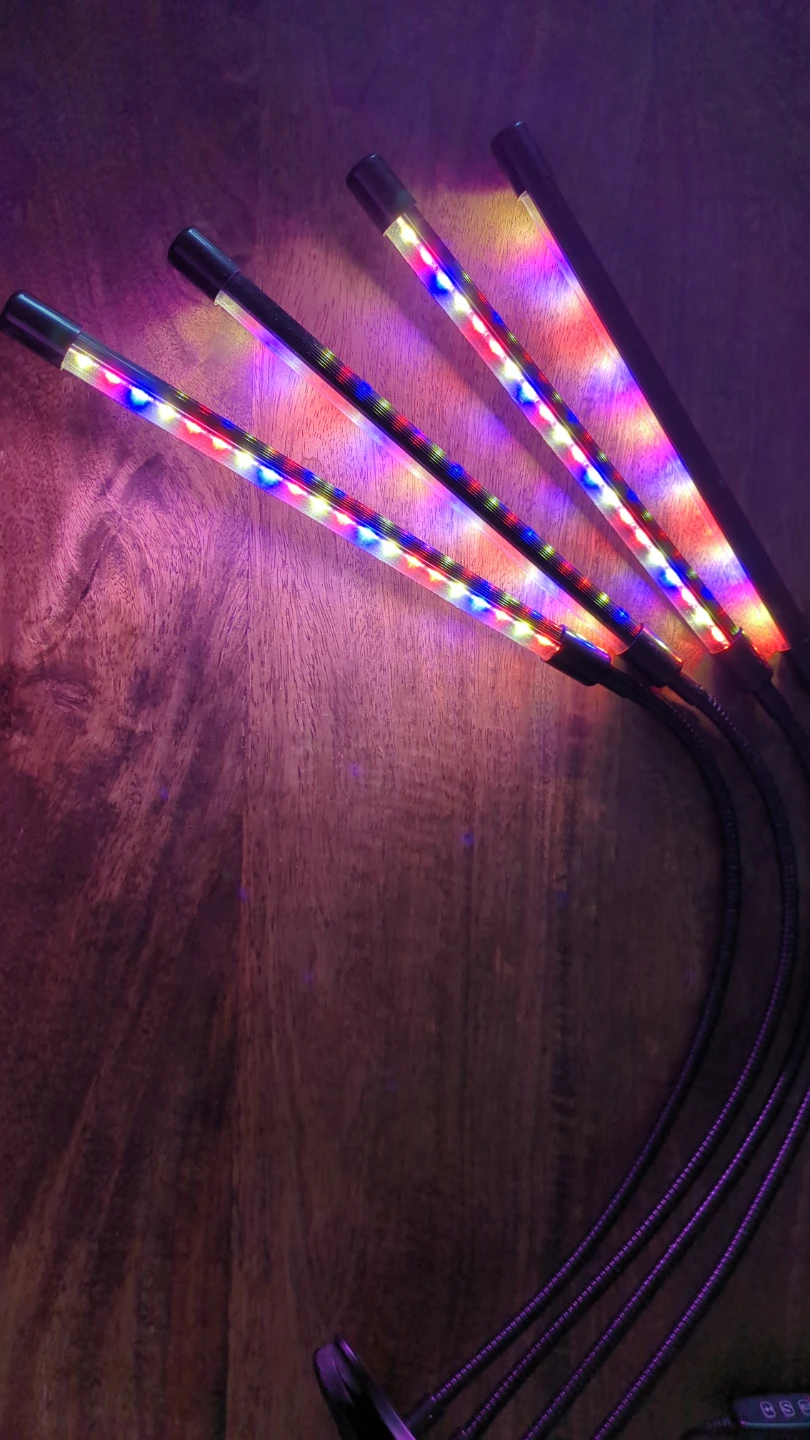 LED Grow Light with 4 Heads - photo 3