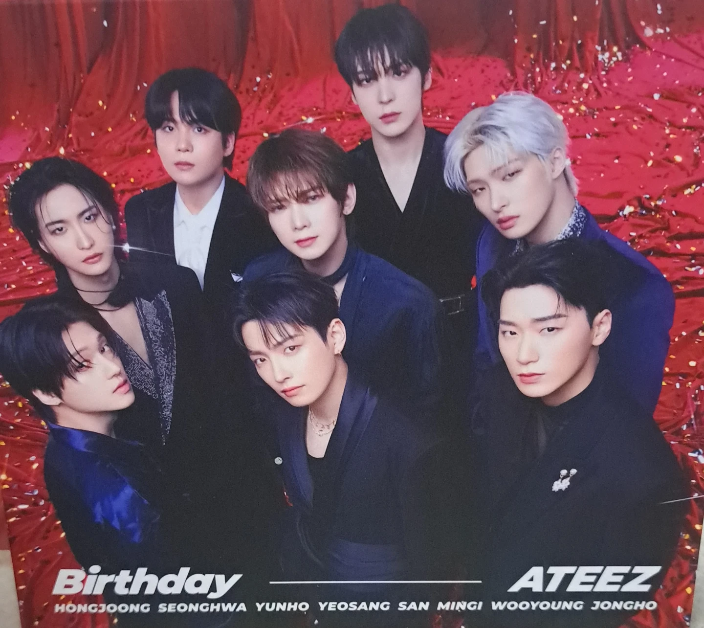 ATEEZ "Birthday" Japanese Album with no Photocard