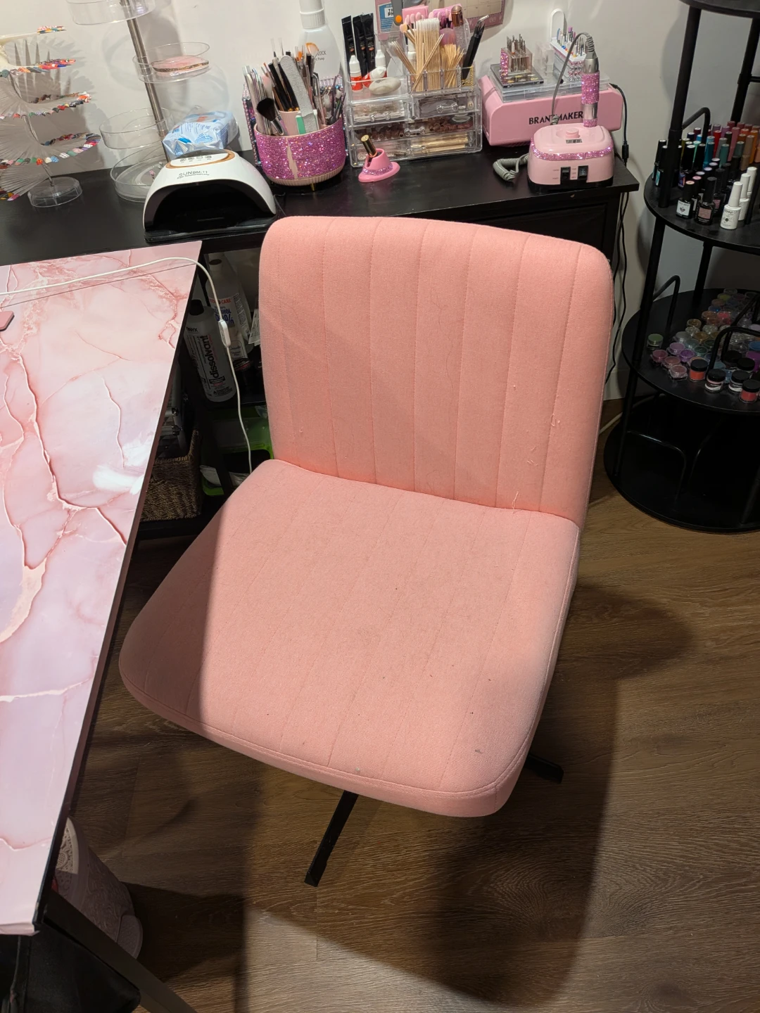 Desk and chair