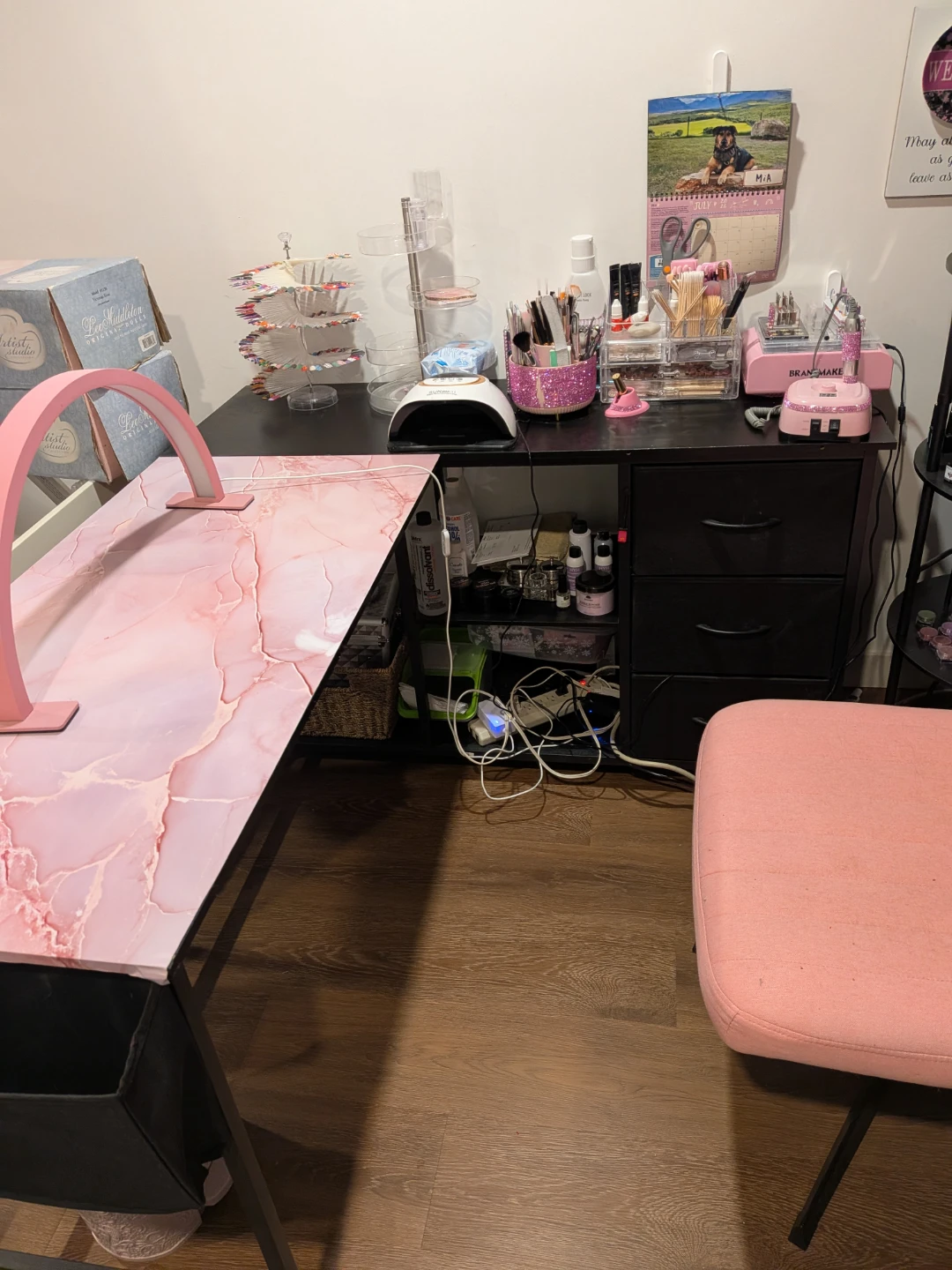 Desk and chair - photo 2