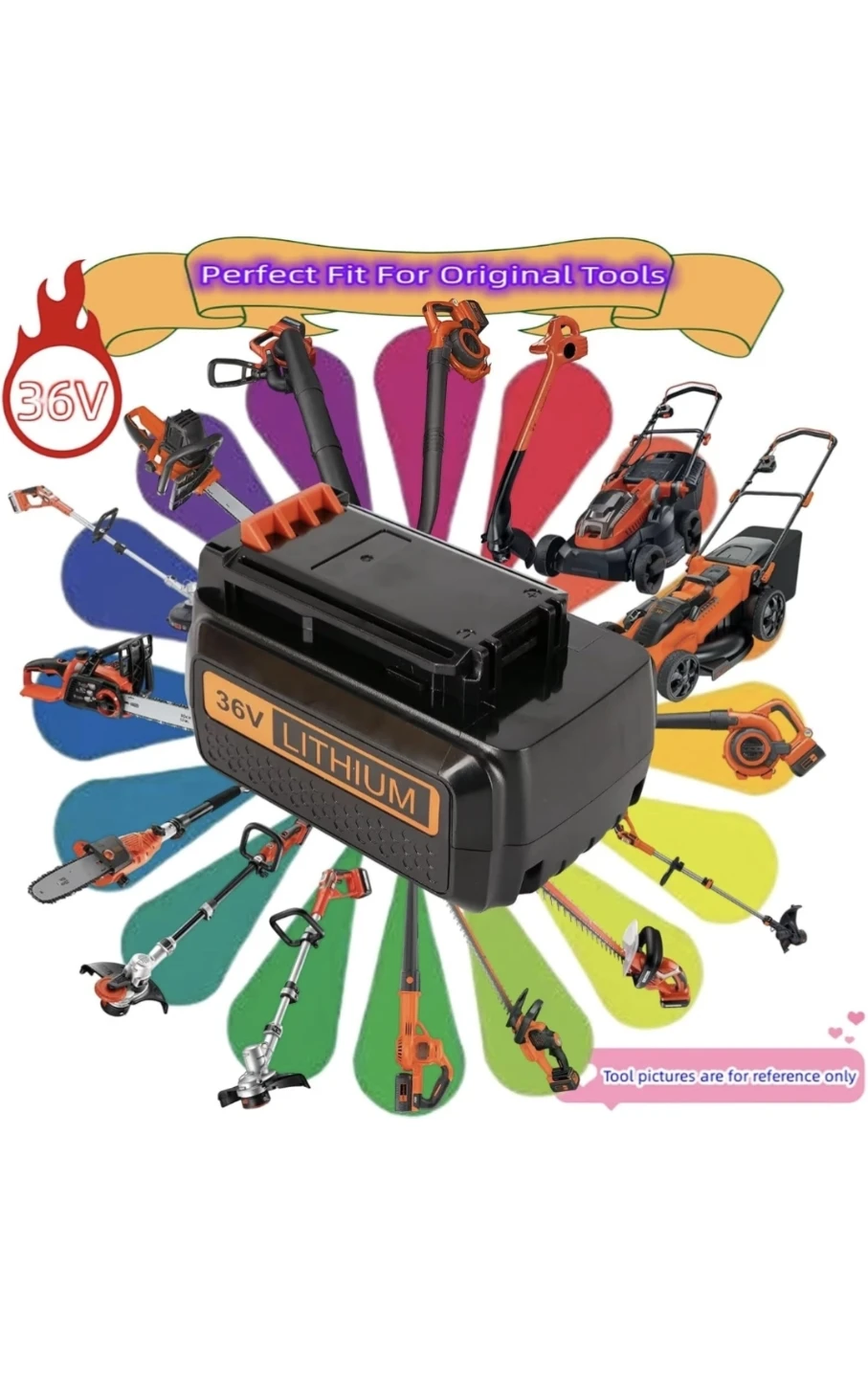 New1.5Ah Compatible with Black and Decker 40V - photo 4