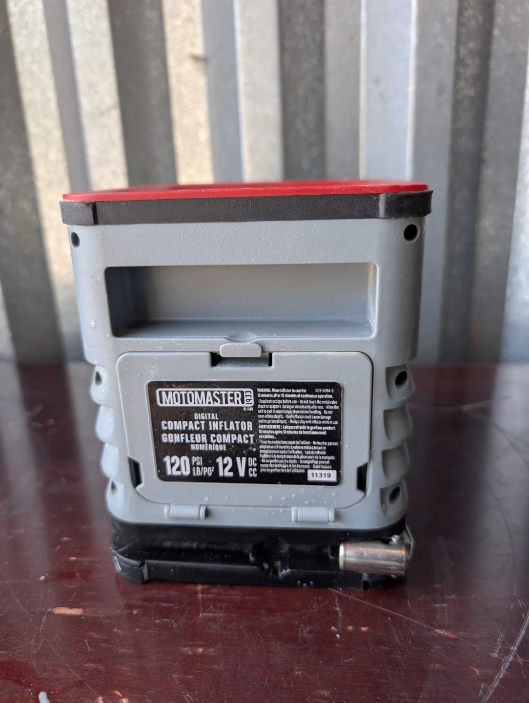 Motomaster Digital Compact Inflator 120 PSI - photo 2