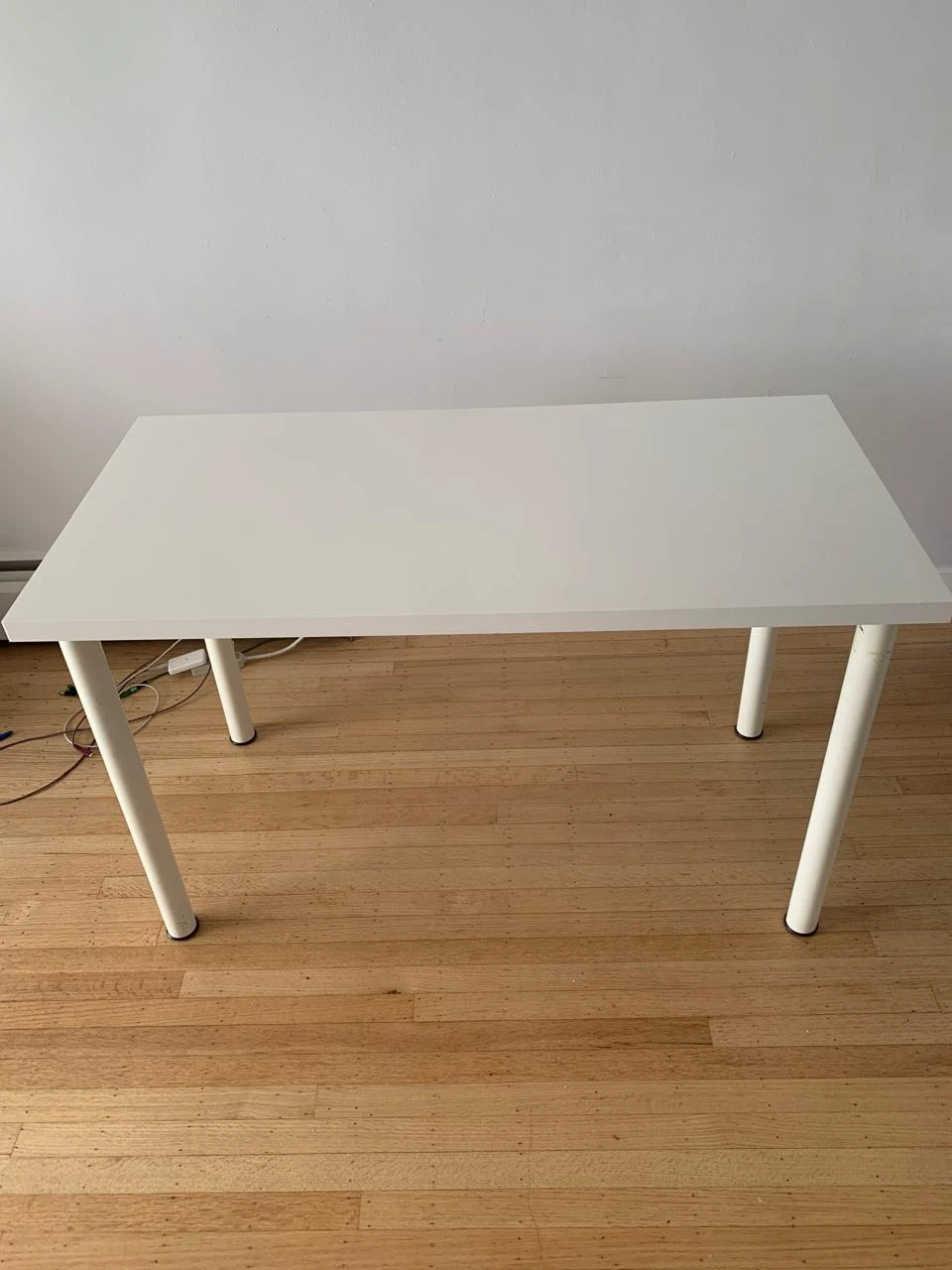 White IKEA Desk - photo 2