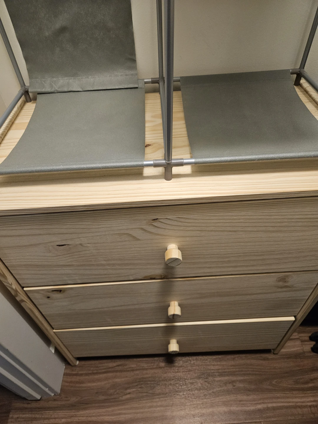 IKEA RAST solid wood 3 drawer dresser chest (pine) - photo 3