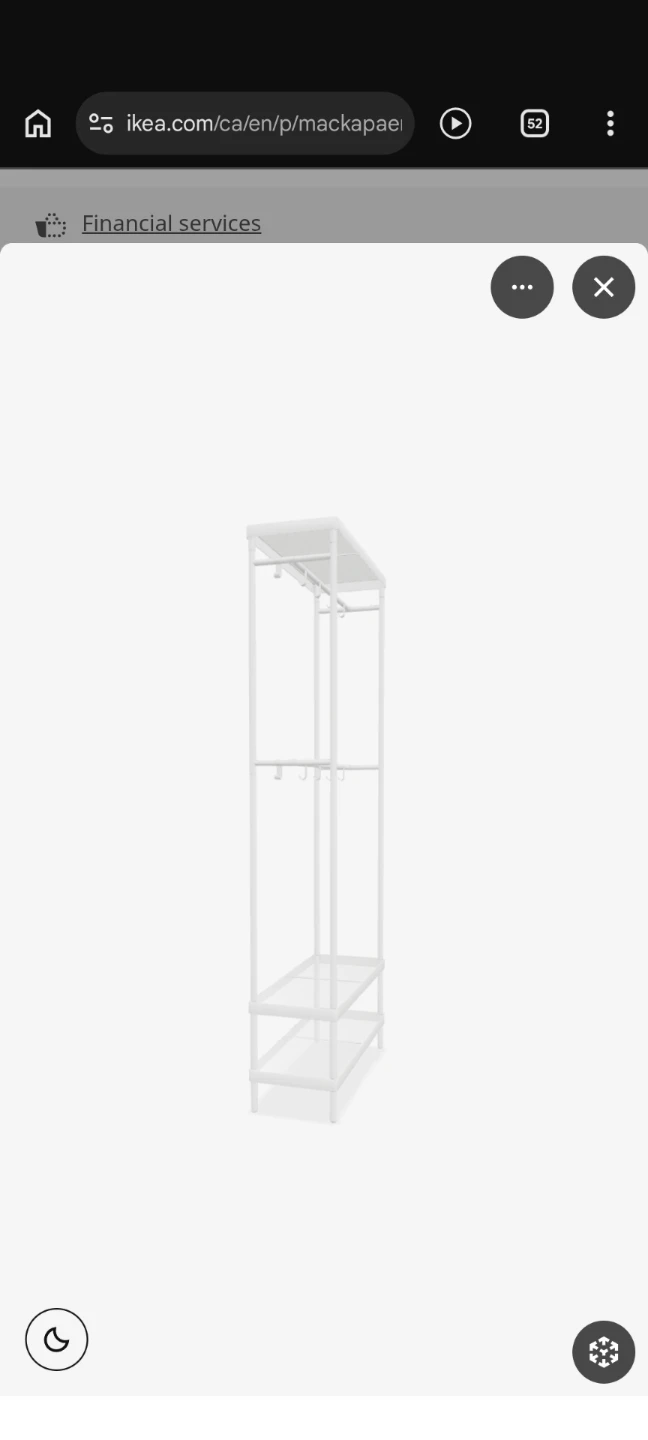 IKEA MACKAPÄR Clothes Rack - photo 3