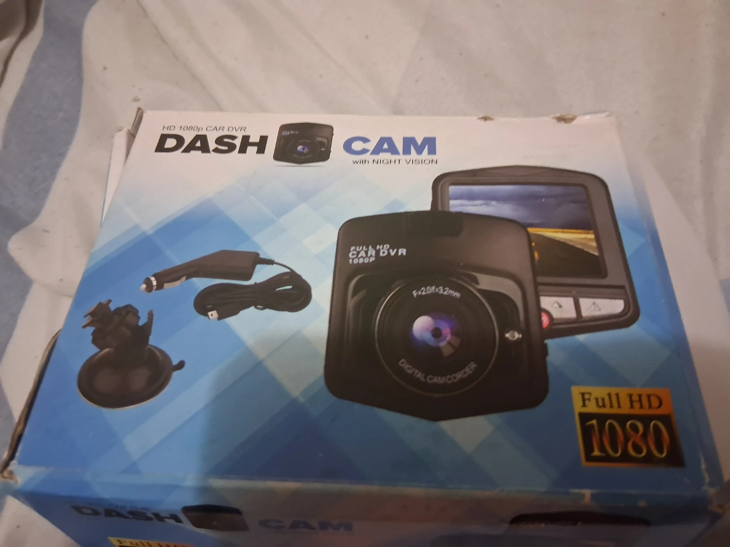 Dash Cam HD 1080p Car DVR with Night Vision
