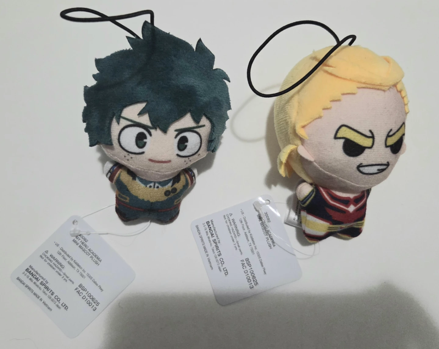 My Hero Academia mini Mascot Plush