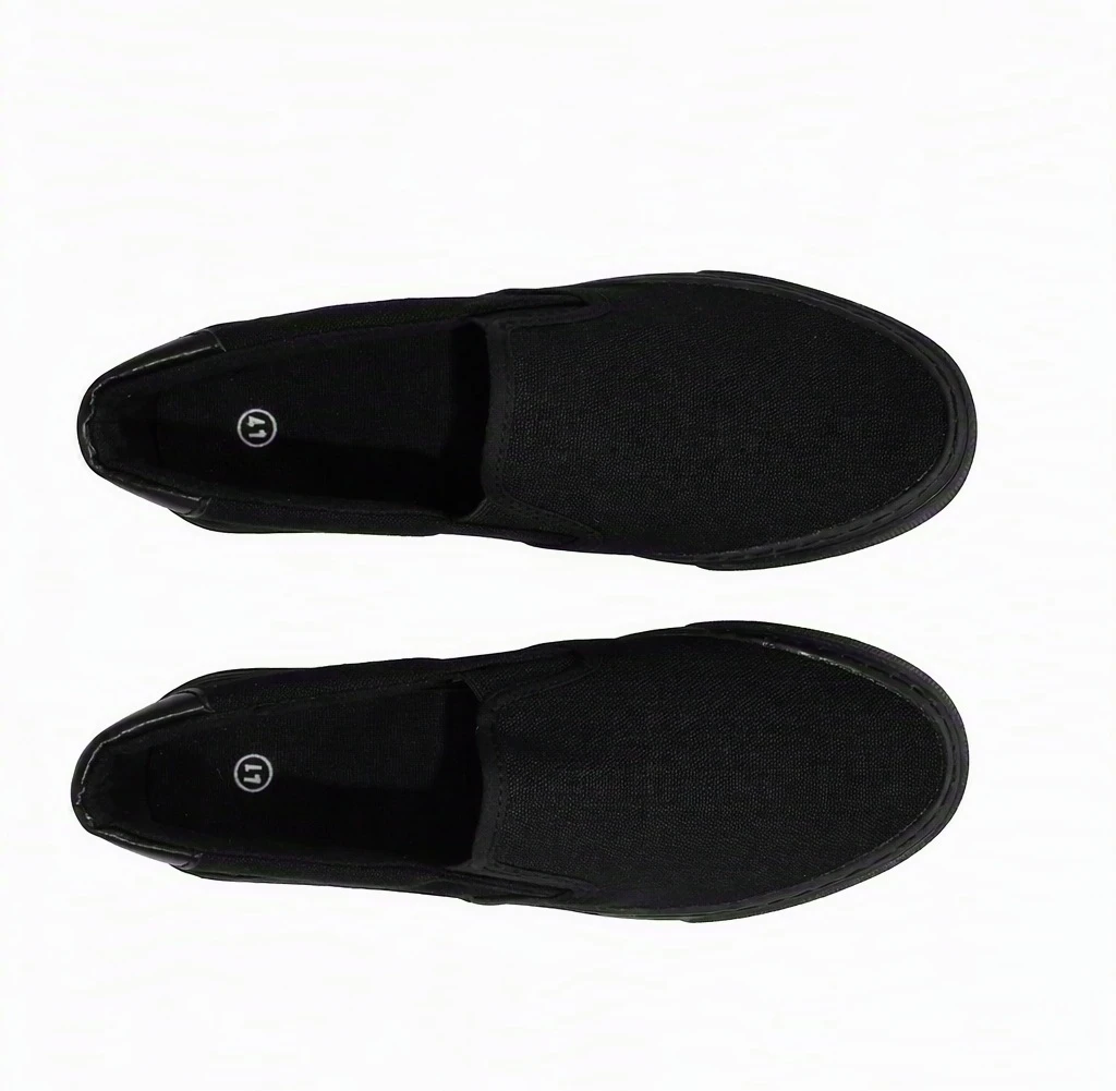 All Black Slip on Shoes - photo 2