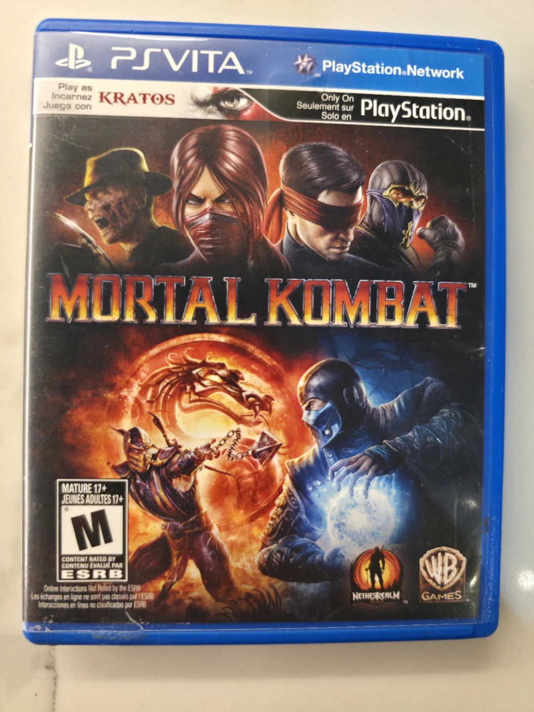 PS Vita Mortal Kombat Game