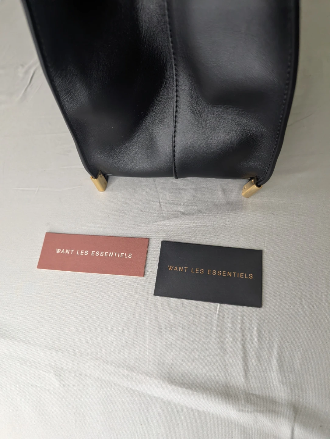 WANT LES ESSENTIELS Black Mina Top Handle Satchel - photo 3