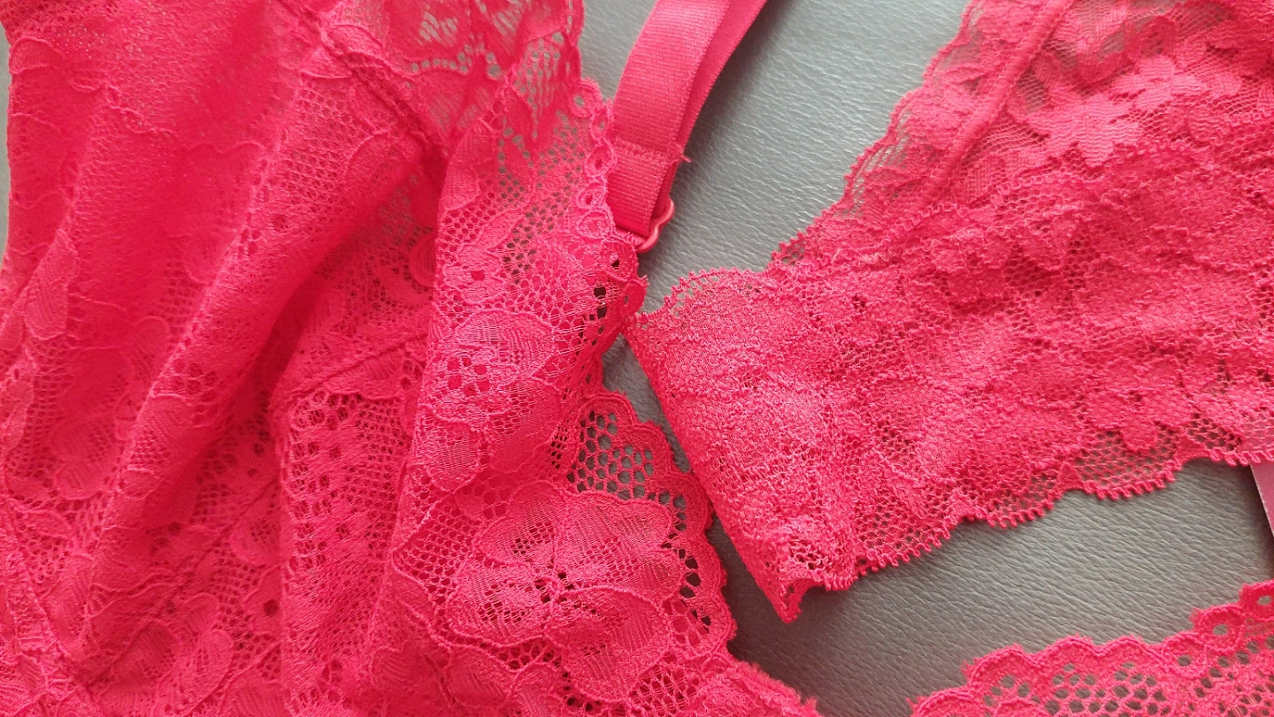 Red Lace Bra and Panty Set (BNWT) - photo 4