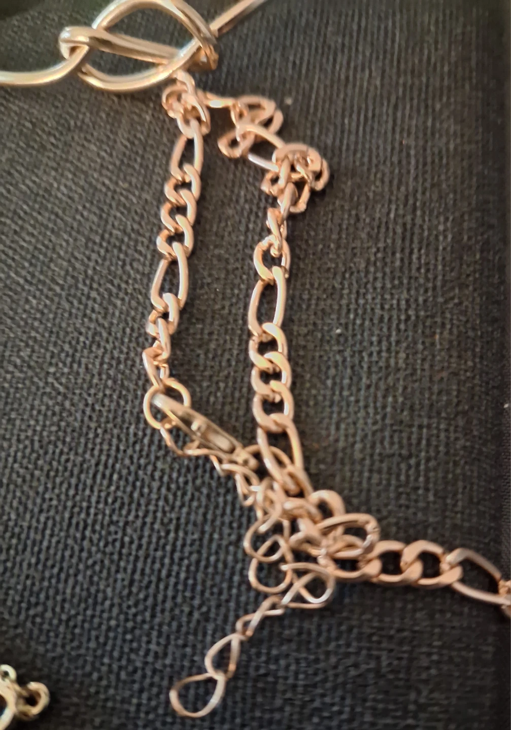 Rose Gold Bow Necklace and Bracelet Set - photo 4