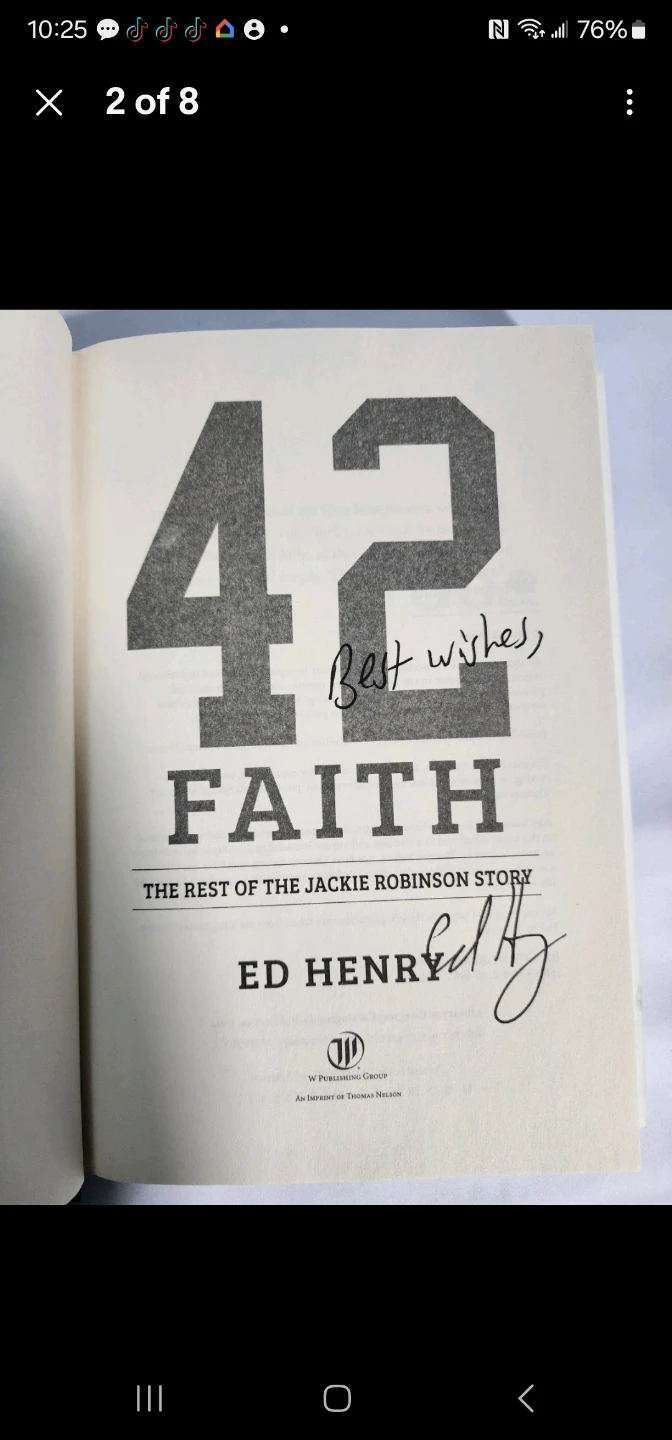 42 Faith: The Rest of the Jackie Robinson Story by Ed Henry - photo 2