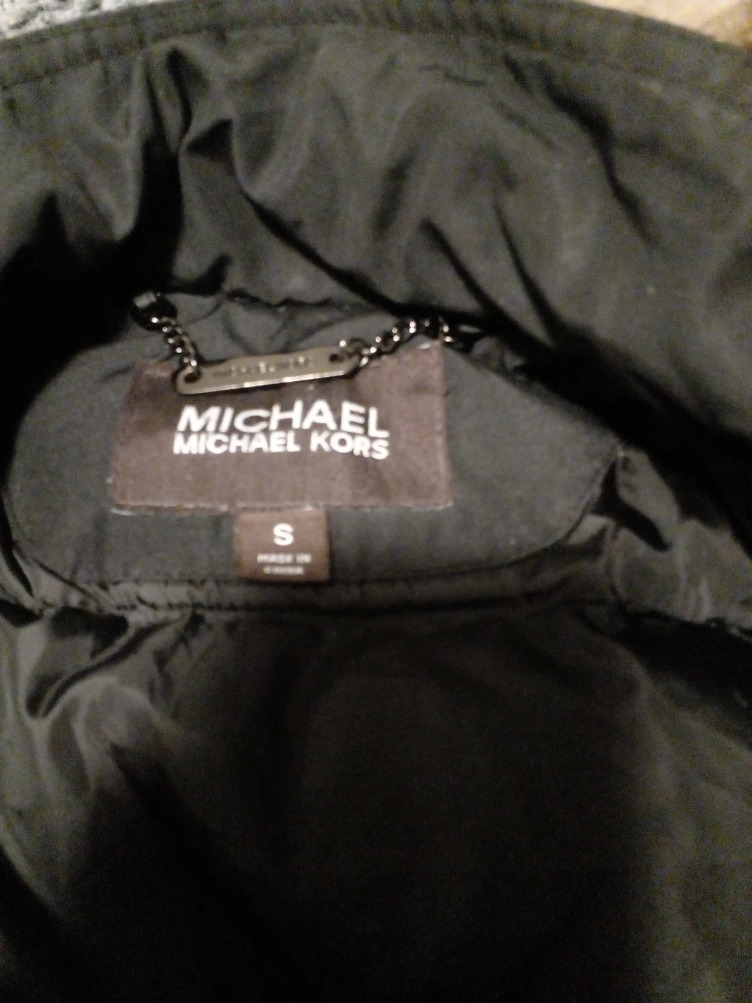 Michael Kors Black Jacket Size S - photo 2