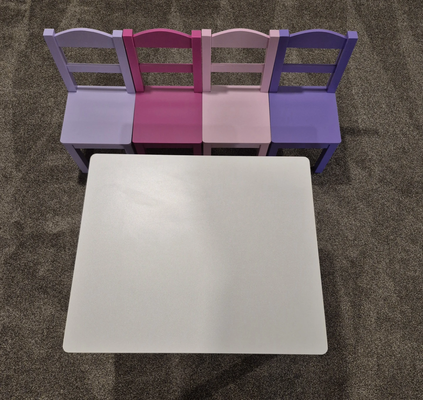 Humble Crew Kids Wood Table & 4 Chair Set - photo 4