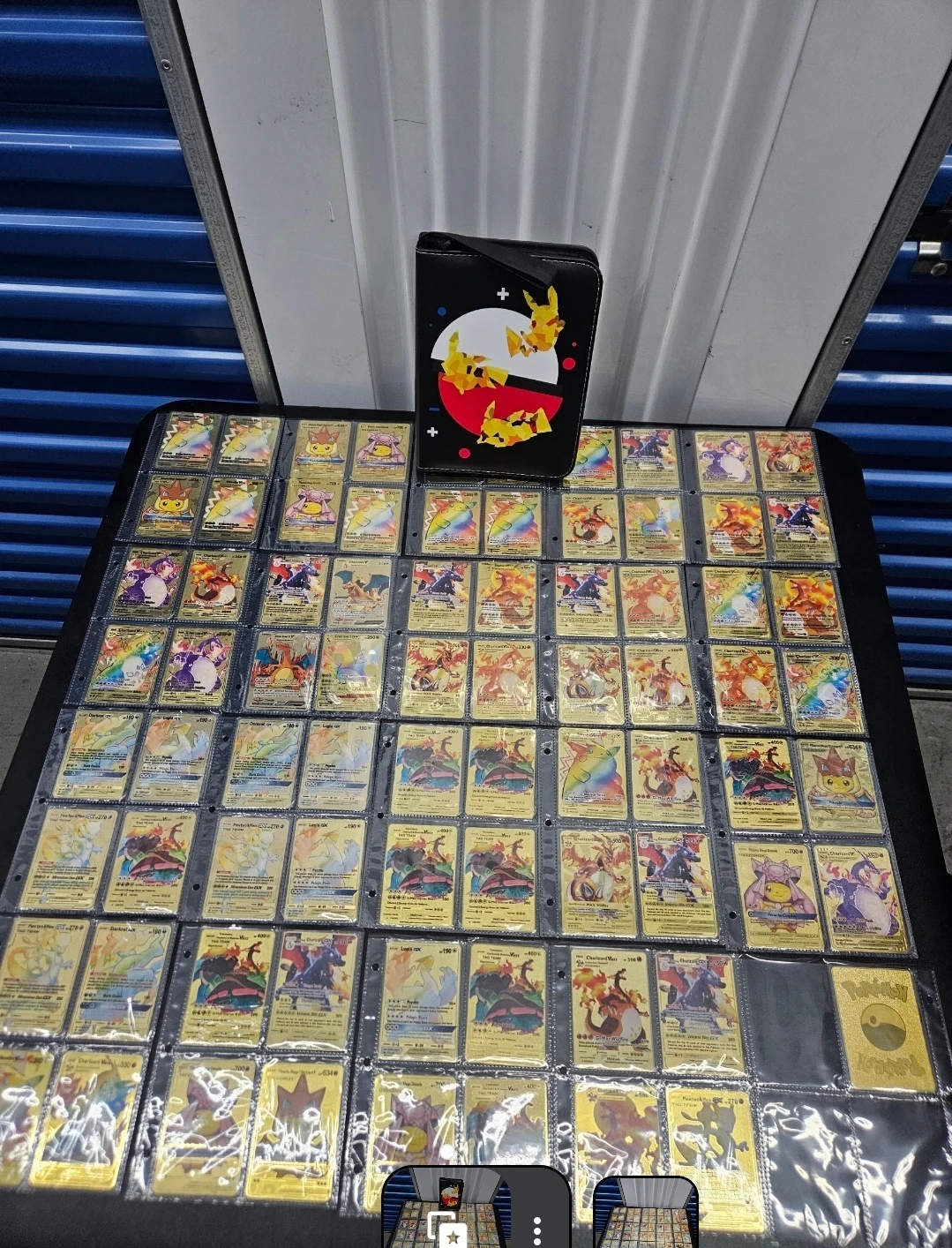 Gold Pokemon Cards Assortment