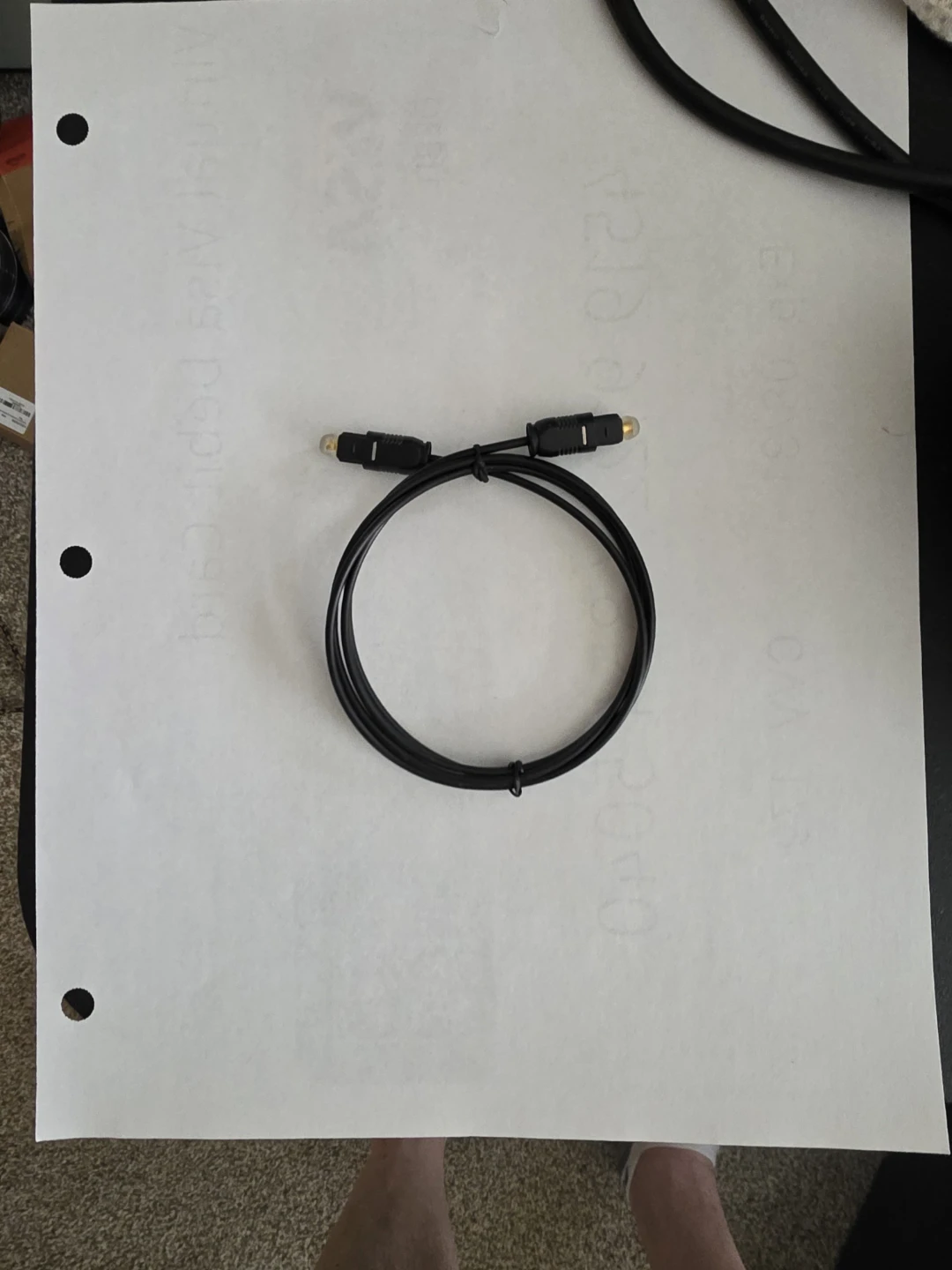 Toslink Digital Optical Audio Cable - photo 2
