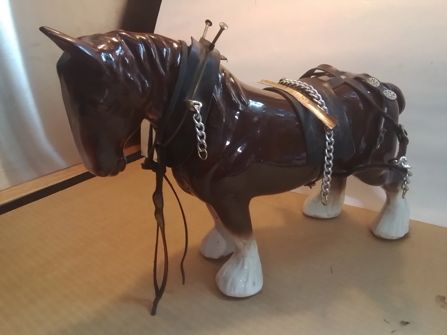 Vintage 1960s/70s Ceramic Shire Draft Horse - photo 2