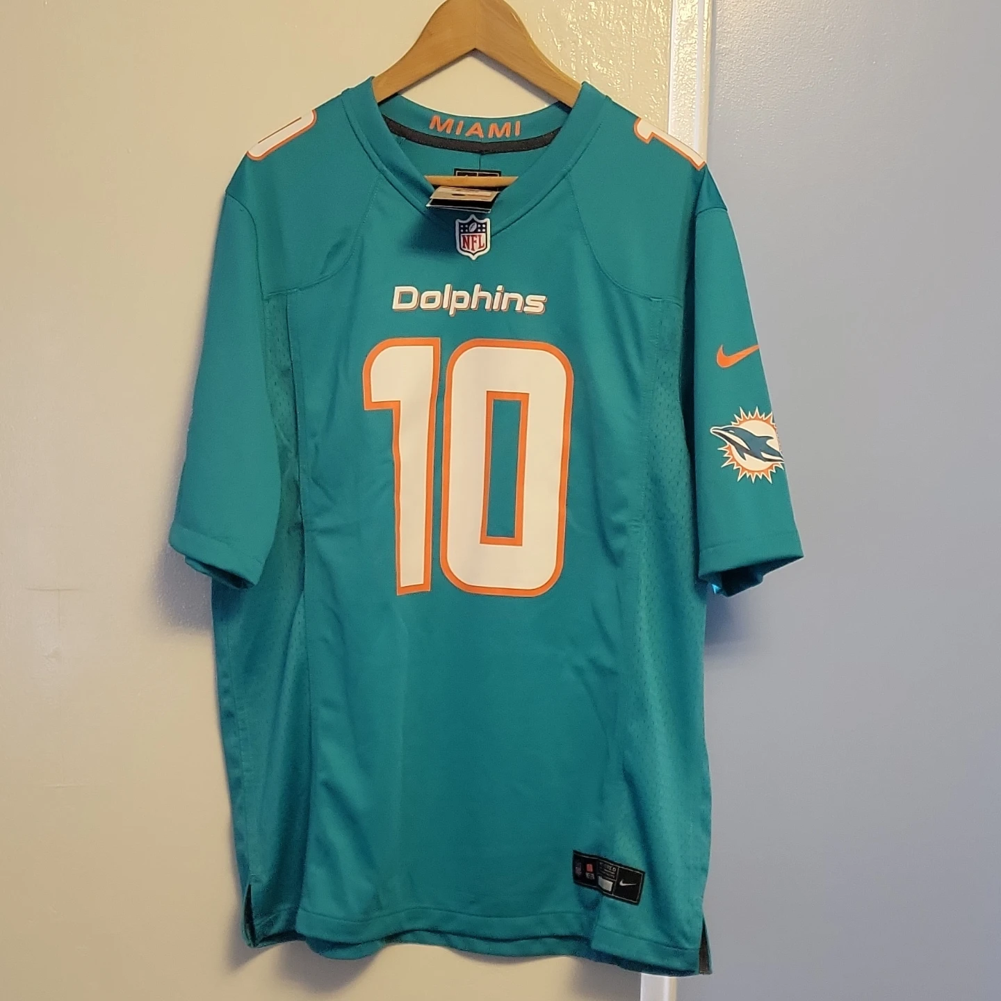 Nike Miami Dolphins NFL Jersey #10 Size L - photo 2