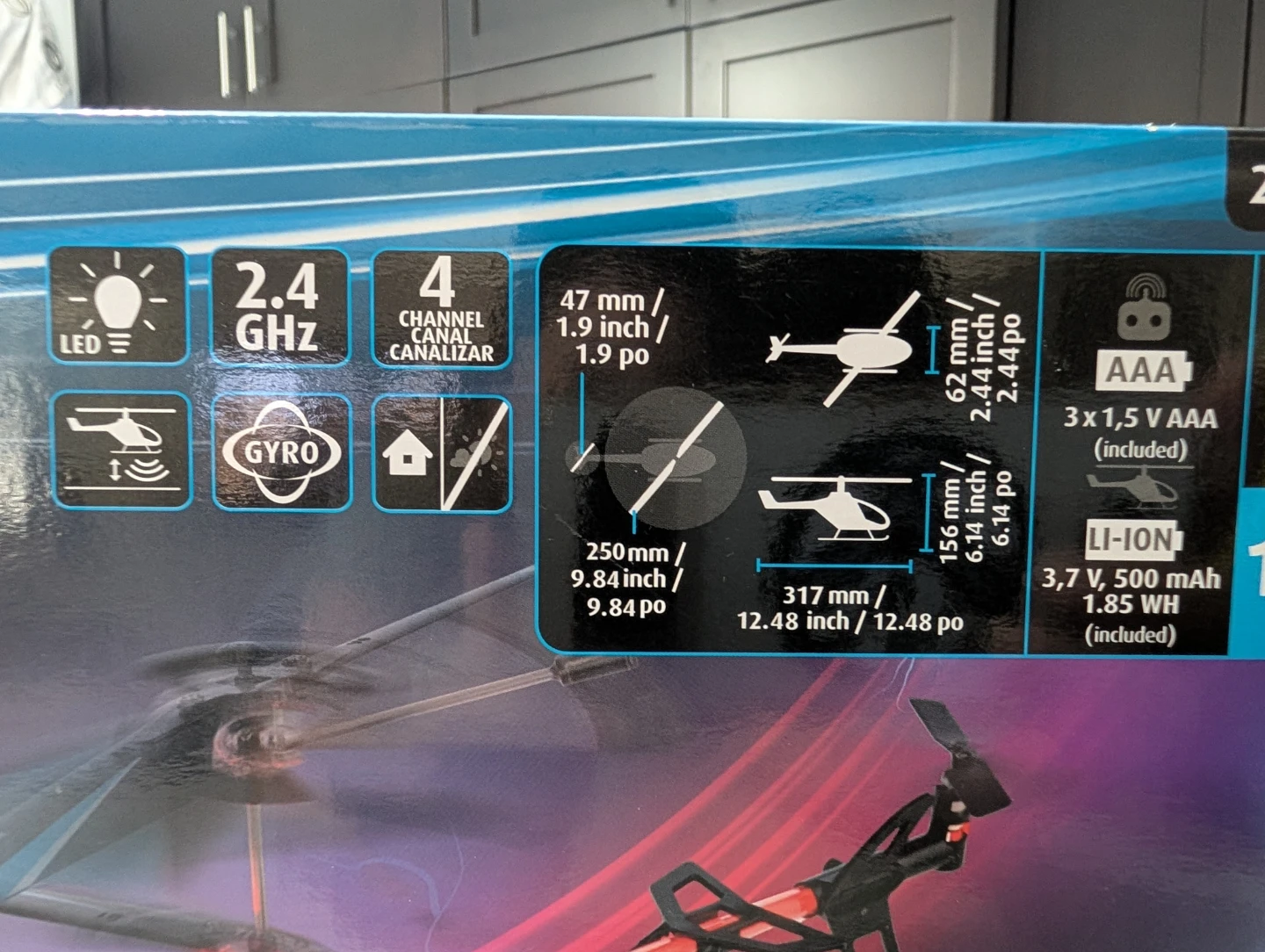 UNOPENED BOX - Revell Control Lightning RC Helicopter - photo 3