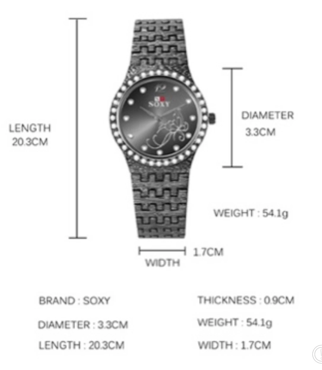 SOXY Women's Quartz Fashion Watch - photo 3