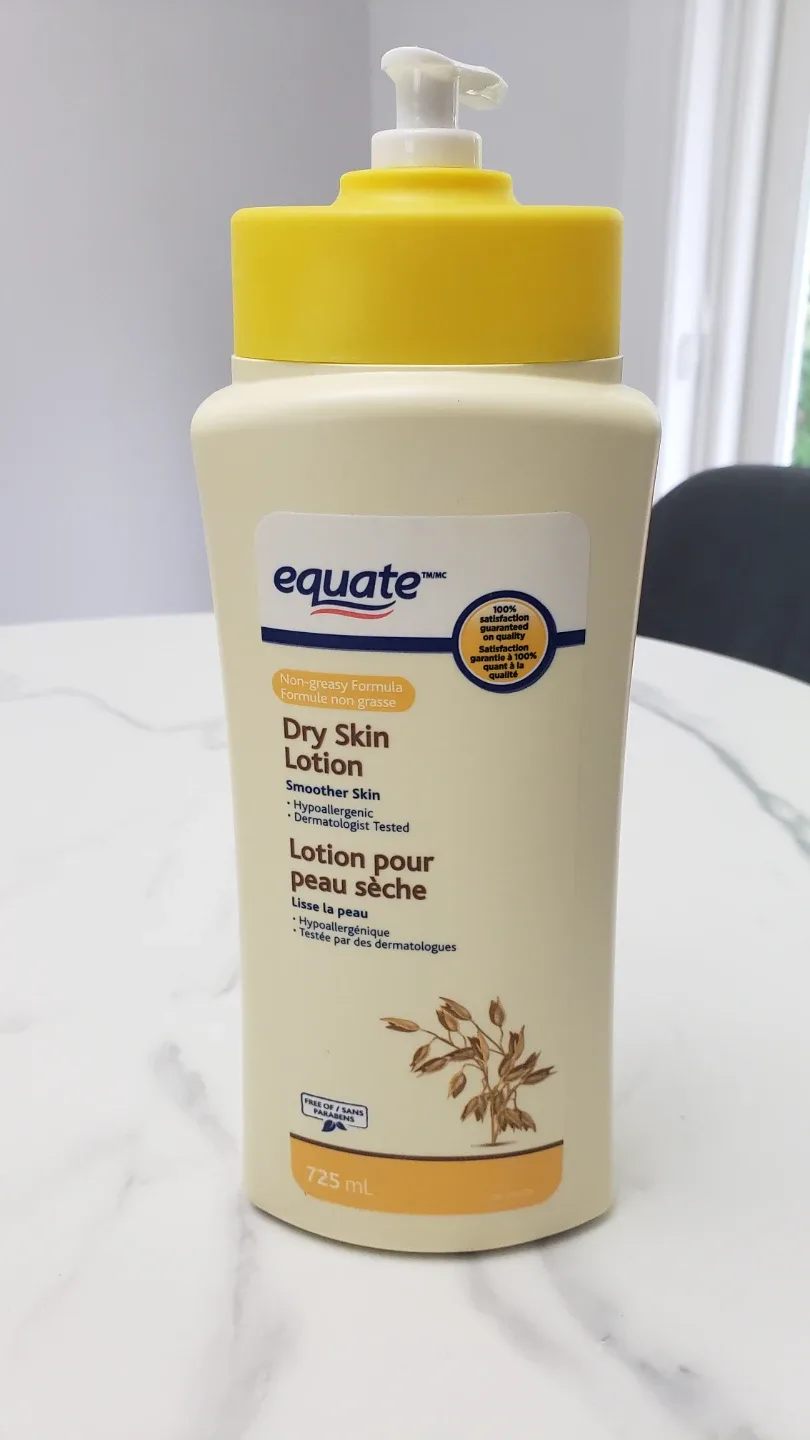 New Equate Dry Skin Lotion 725 mL (unopened)