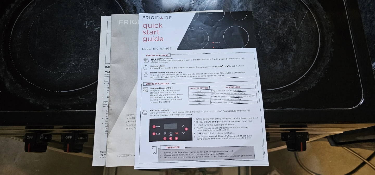 Frigidaire Electric Range - photo 4