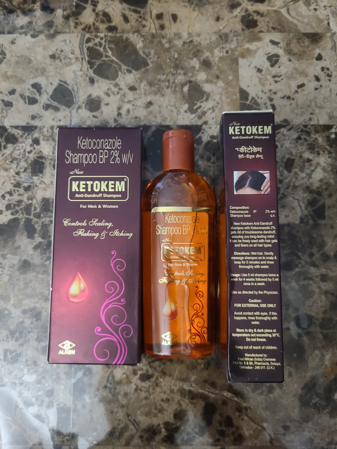 Ketokem Anti-Dandruff Shampoo with Ketoconazole 2% - photo 4
