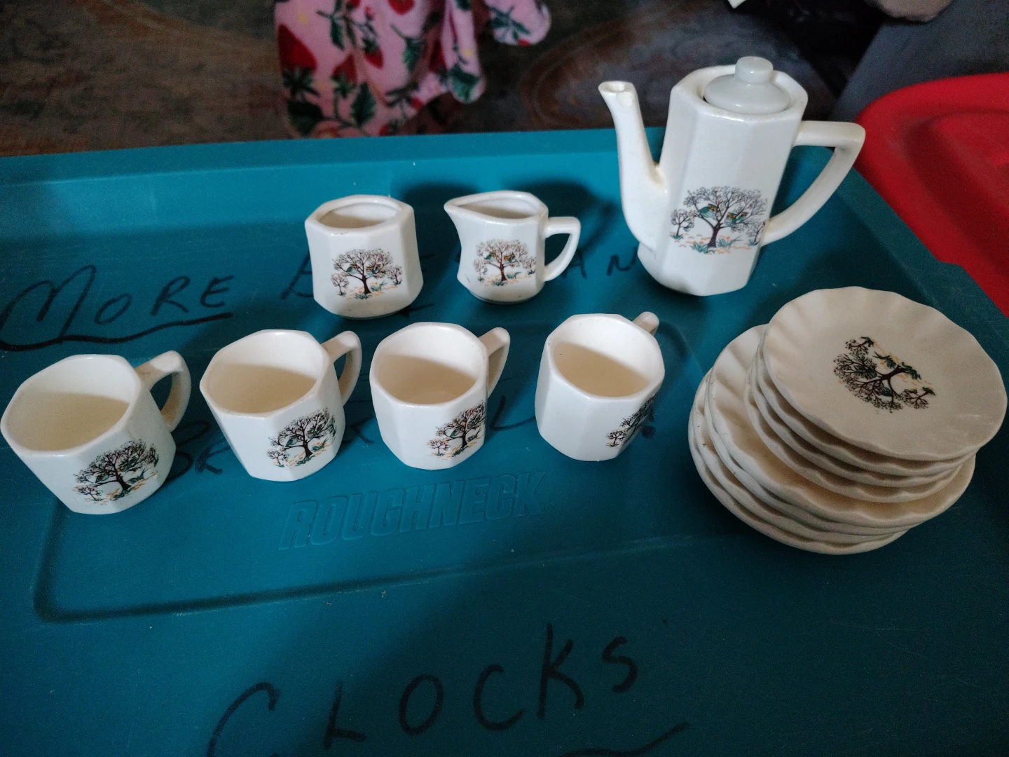 Miniature Teapot and Tea Set