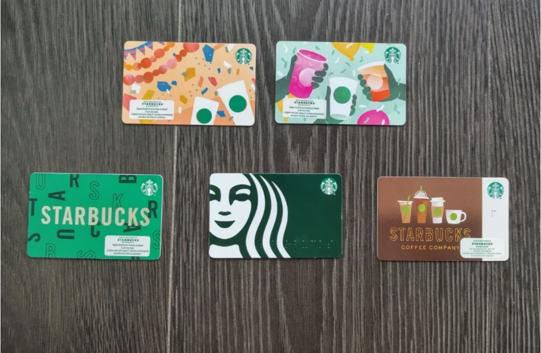 NEW Starbucks Cards ($5 balance) - $4 ea / 5 for $18 (Cash)