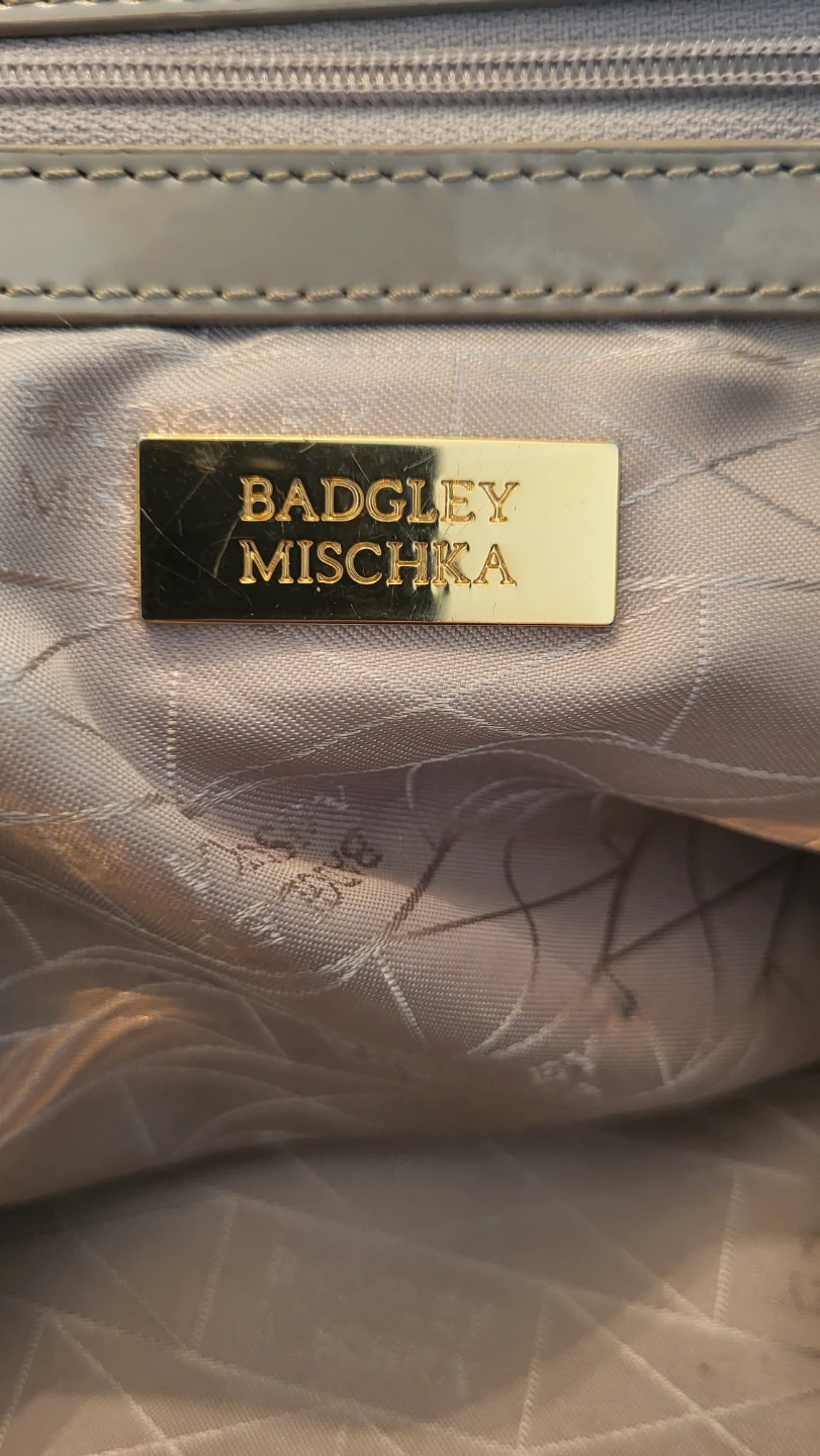 Badgley Mischka Black Genuine Leather Tote Bag - photo 4