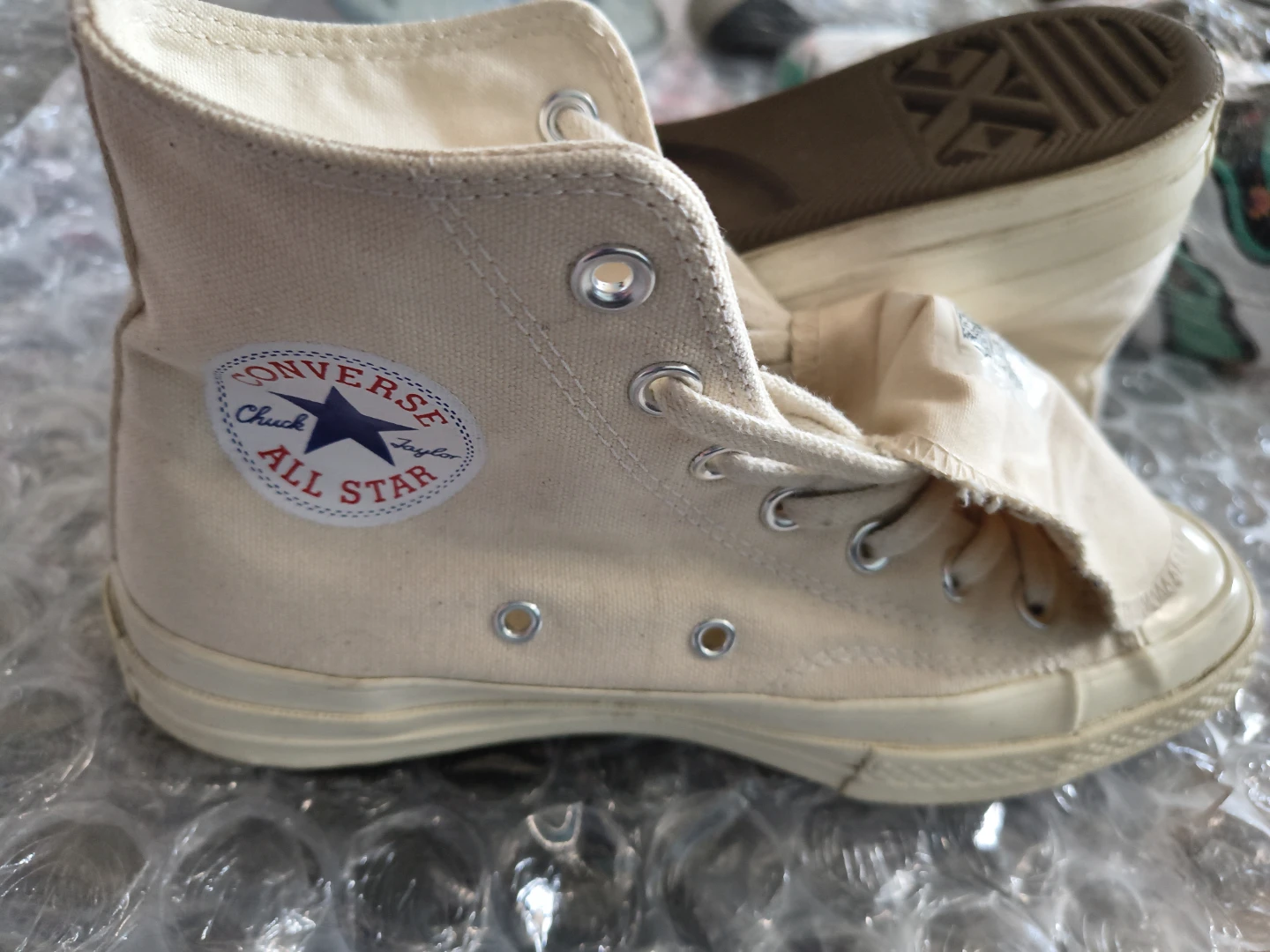 Converse Chuck Taylor All Star High Top Sneakers - Cream