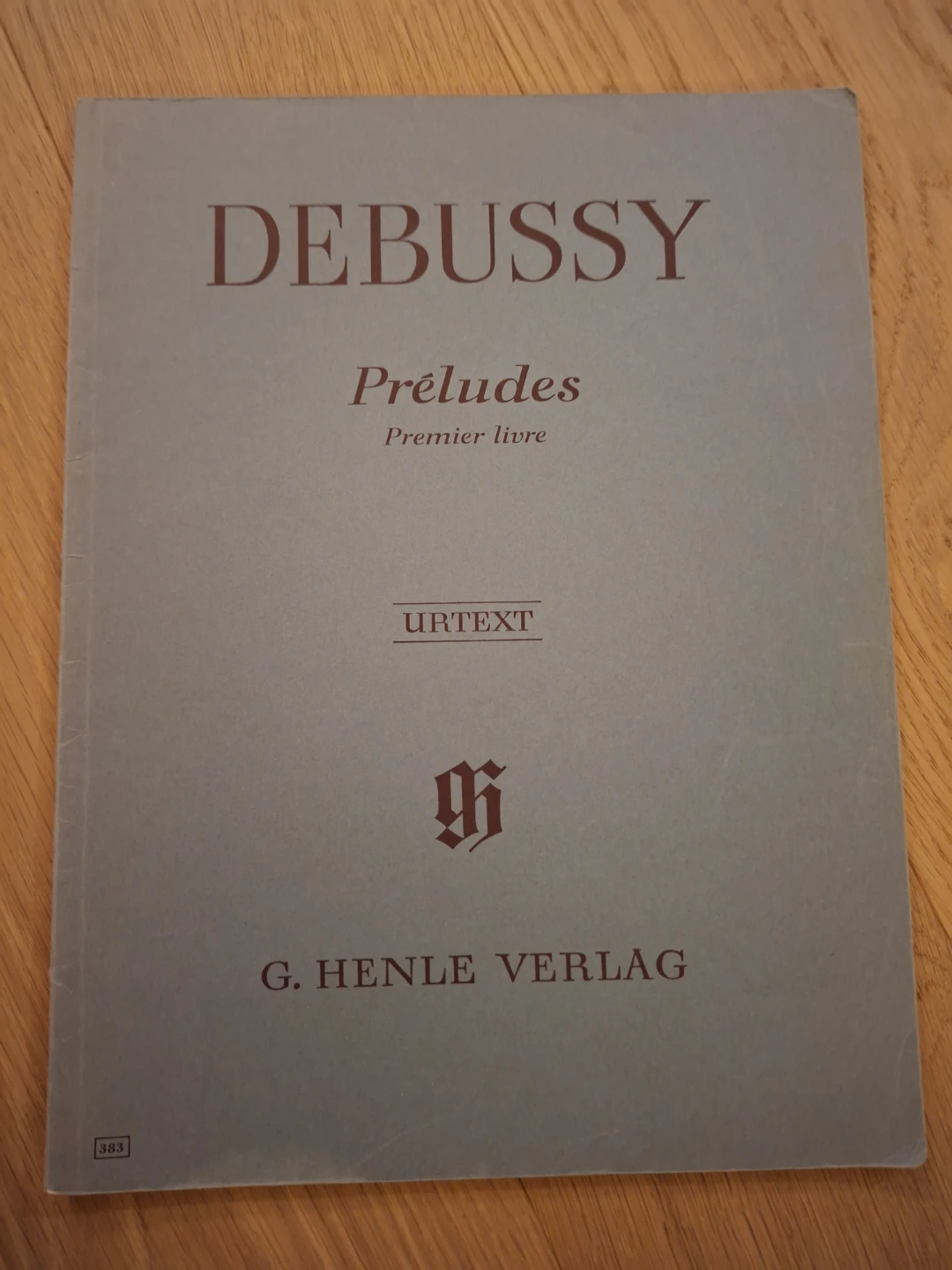Debussy Préludes Premier Livre Sheet Music Book