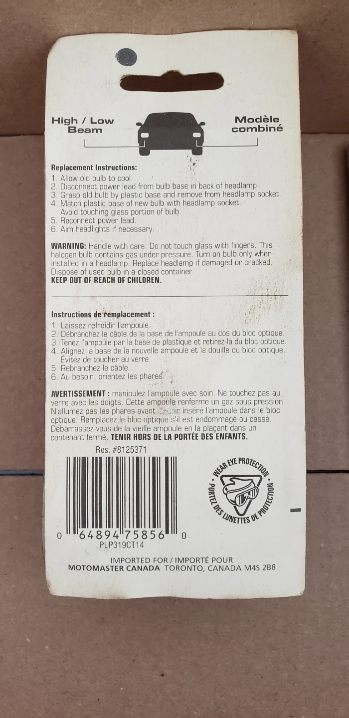 MotoMaster Halogen Replacement Bulb 9007 - photo 2