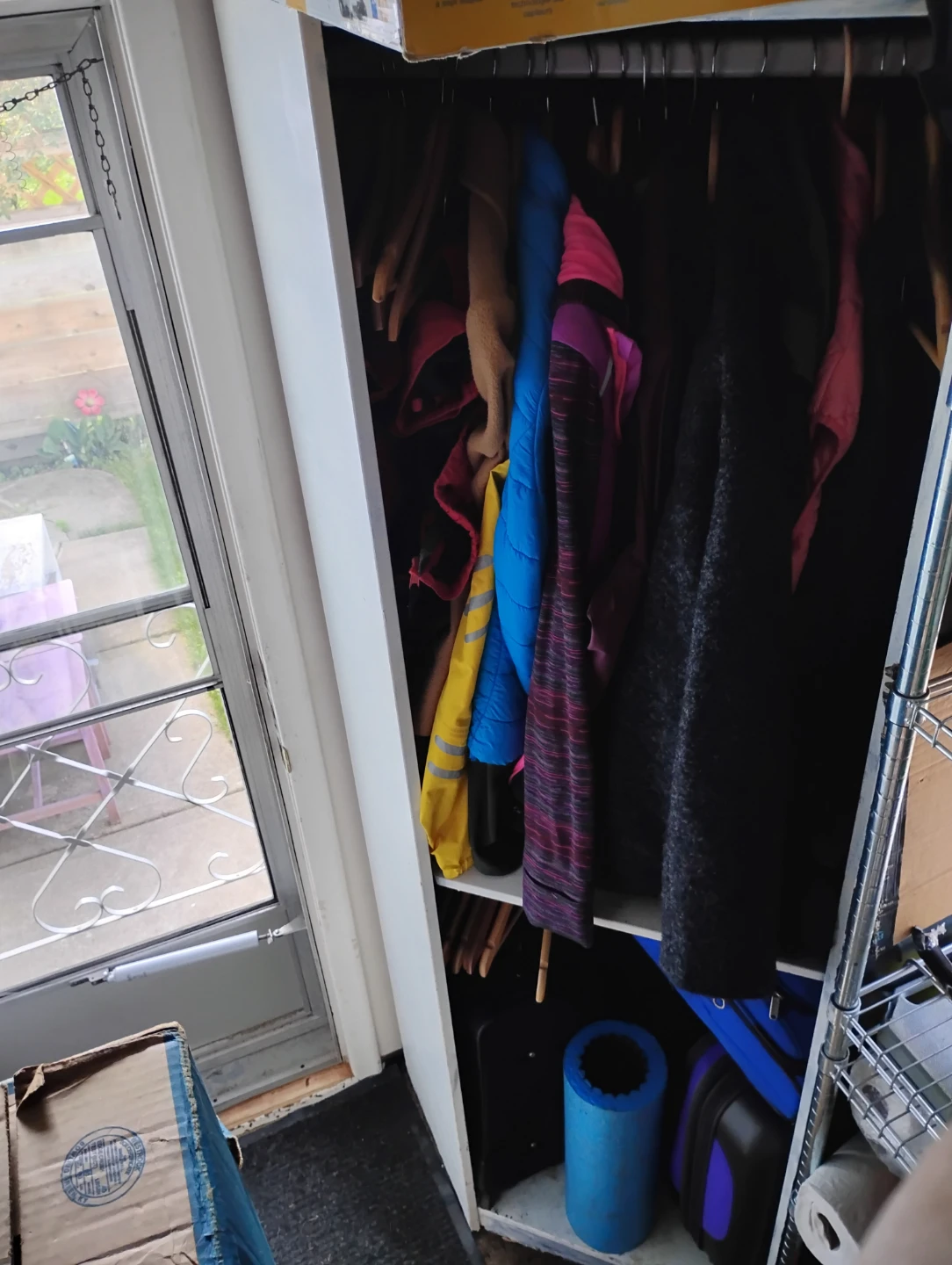 PAX Corner Unit white, two levels for hanging clothes Open front - photo 3