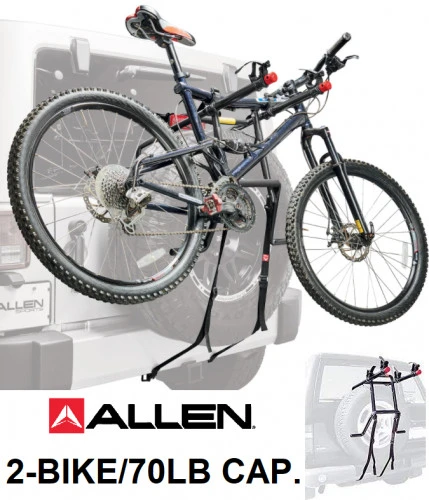 Allen Sports Deluxe 2-Bike Spare Tire Rack - photo 5