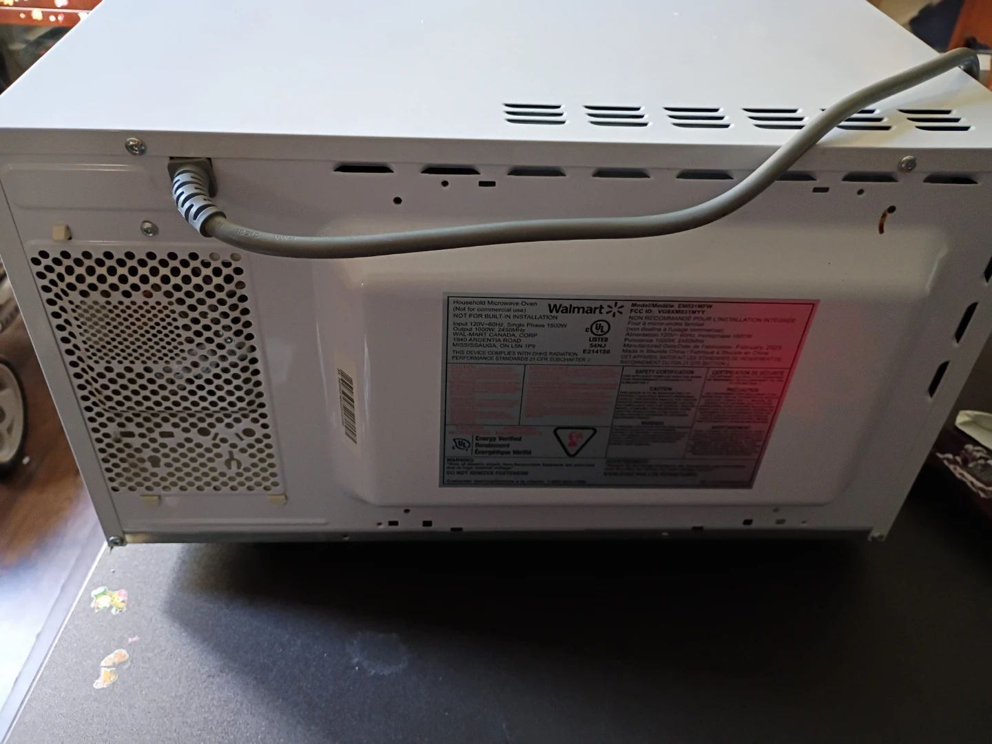 Hamilton Beach 1000 WATT microwave - photo 3