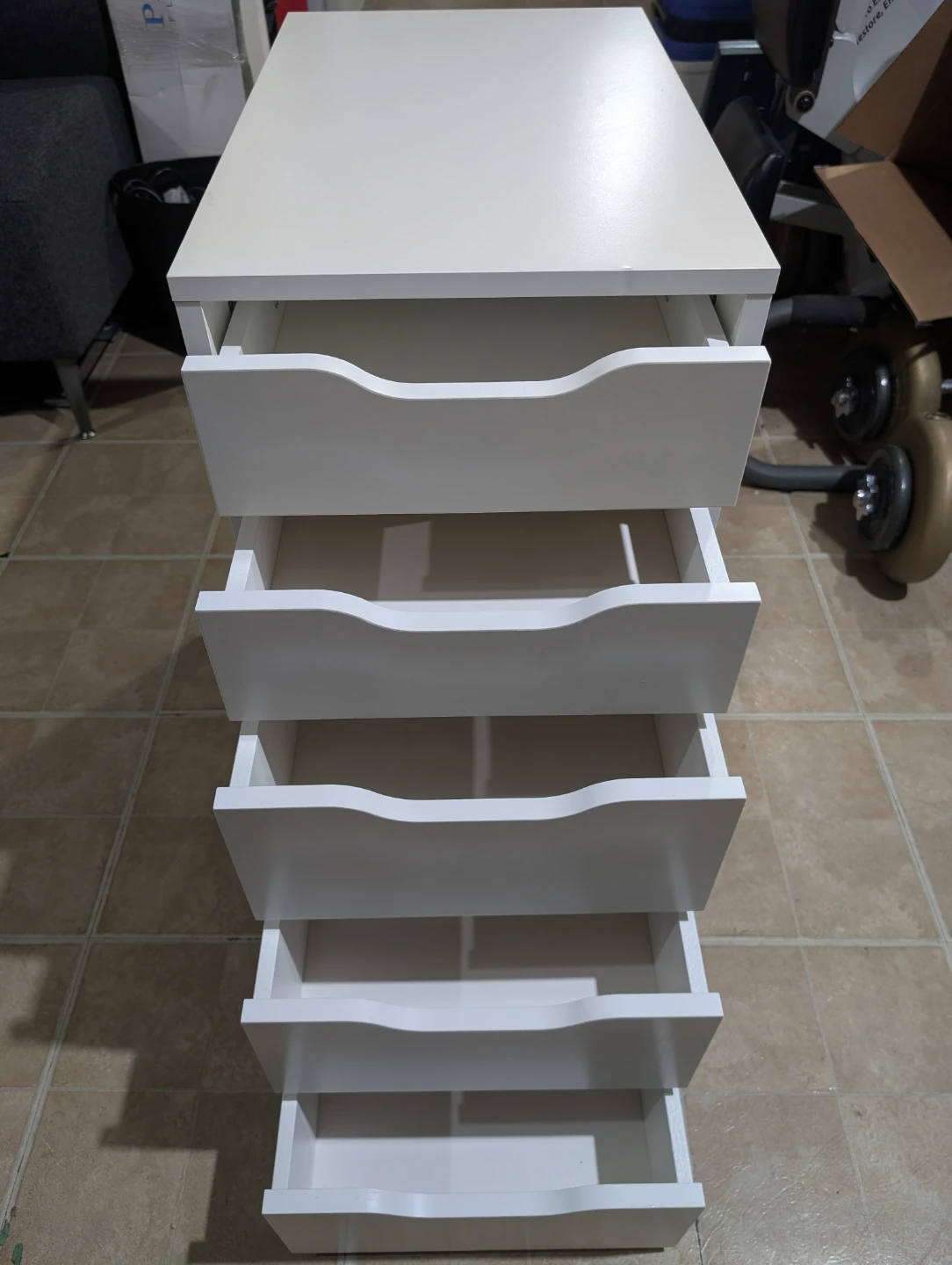 IKEA ALEX 5-Drawer Unit - photo 2