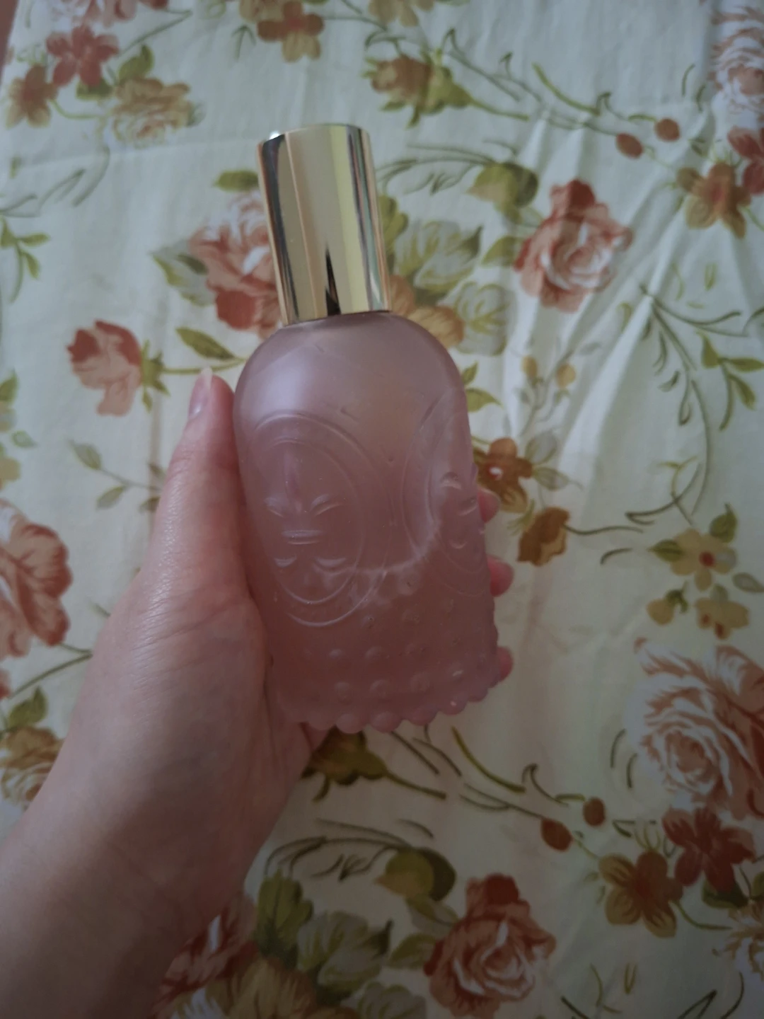 Pink Perfume Bottle