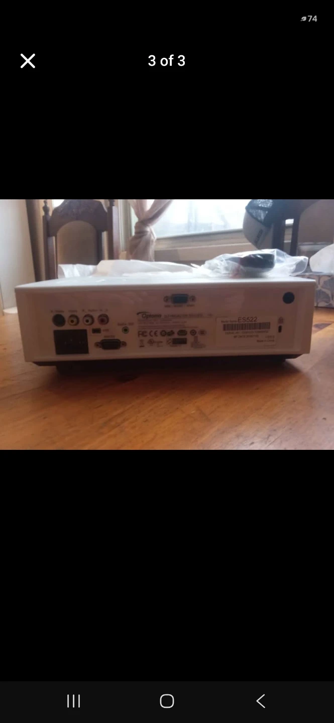 Optoma ES502 Projector with Remote - photo 3