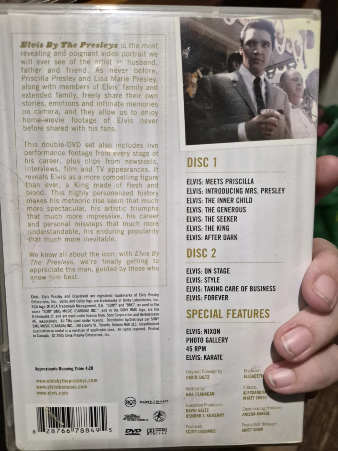 Elvis by the Presleys Music DVD - photo 2