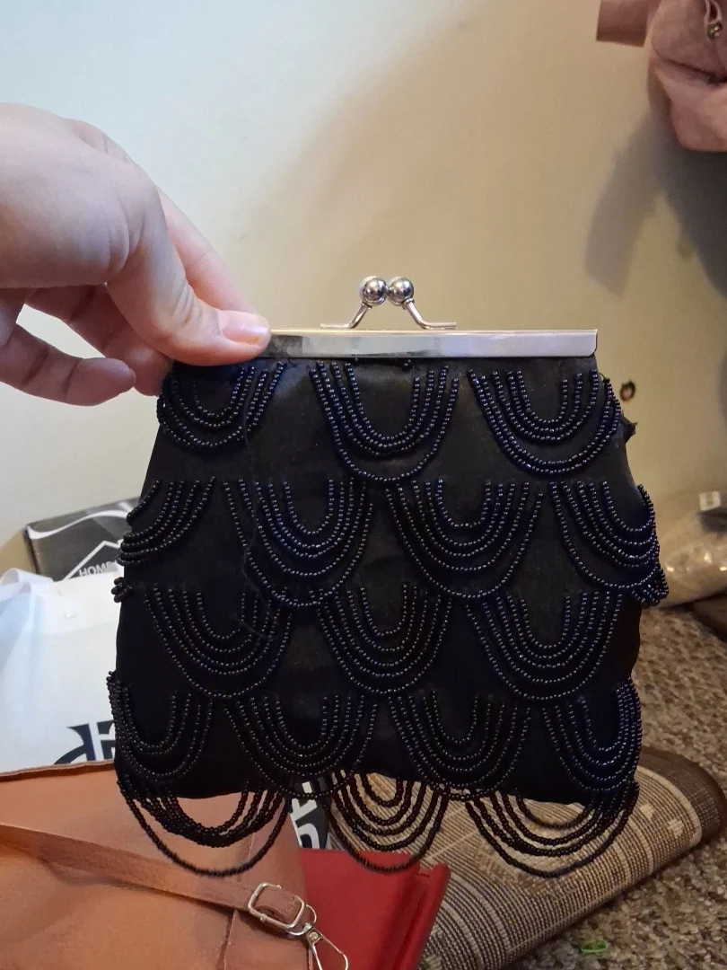 Beaded Clutch Purse