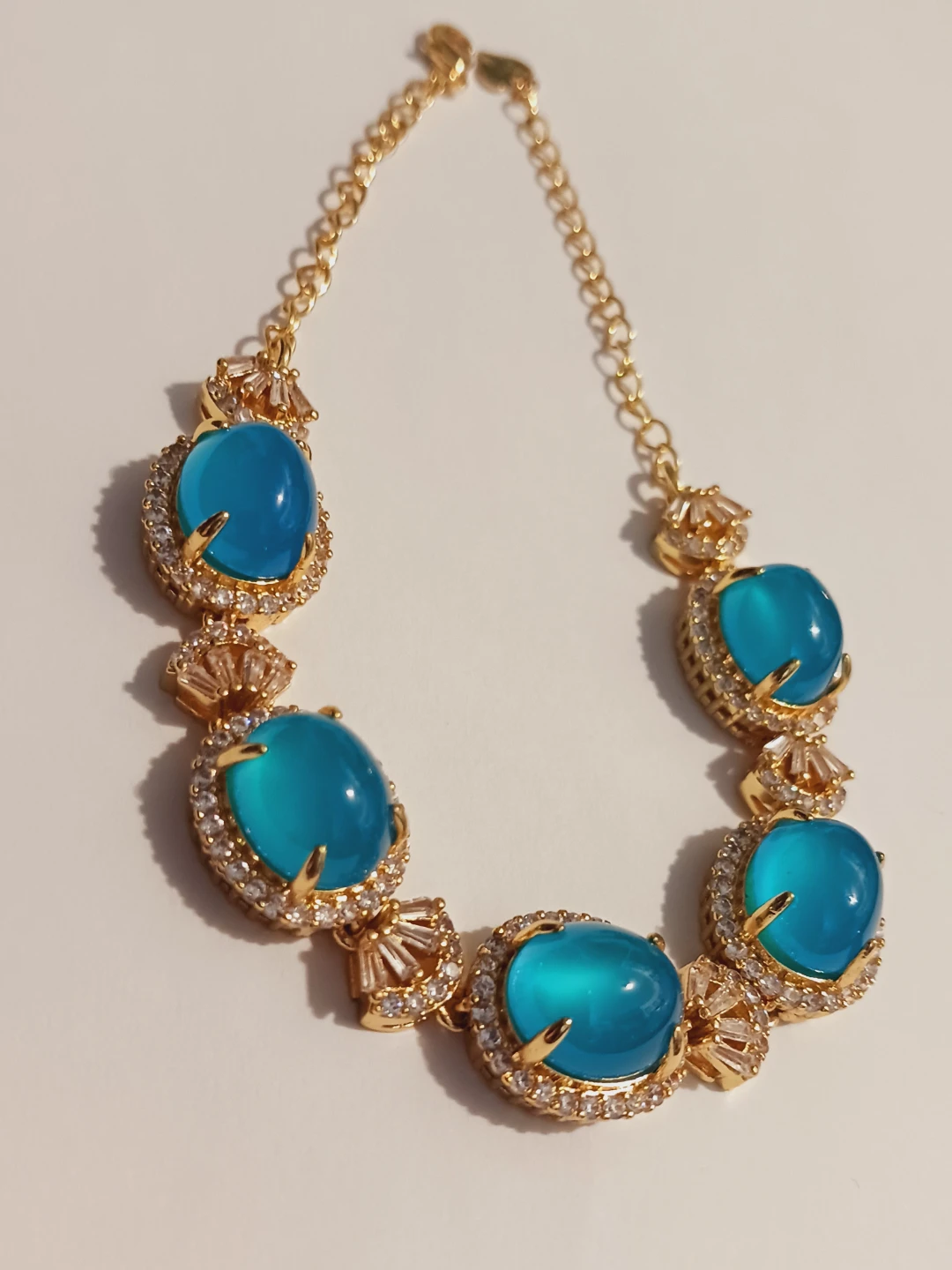 Gorgeous Blue Gemstone Bracelet - photo 3
