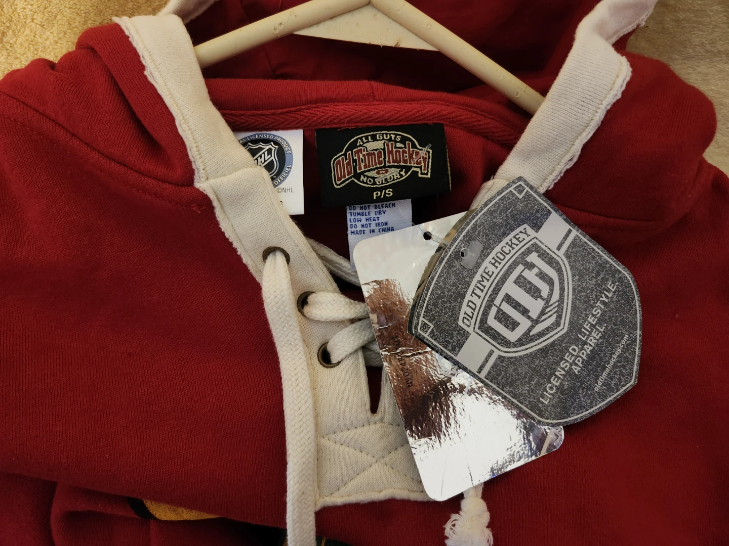 Old Time Hockey Chicago Blackhawks Hoodie P/S - photo 3