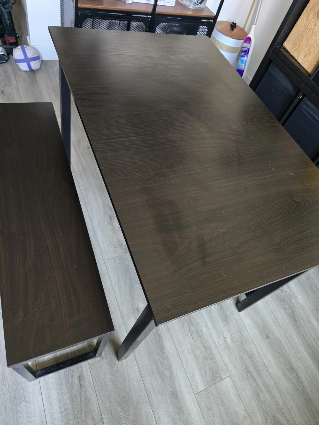 Table with benches - photo 3