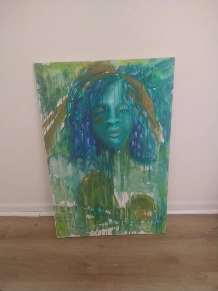 Abstract Mother Nature original painting