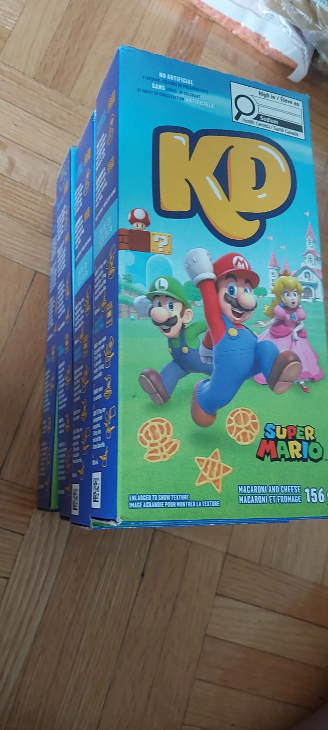 Kraft Dinner Super Mario Macaroni and Cheese (3 Boxes)